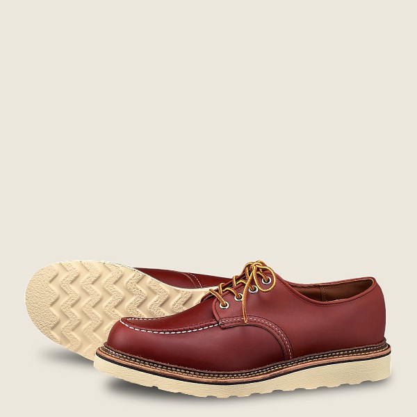 Red Wing Oxford Erkek - Classic - Russet Portage Deri - Bordo - 37LKSDEMN